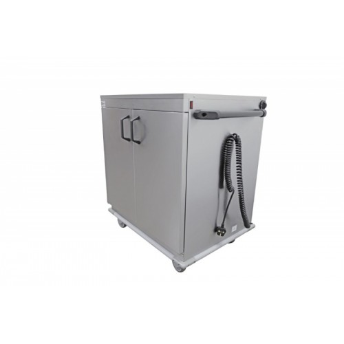 Parry Healthcare HC-1888 Mobile Hot Cupboard With Flat Top