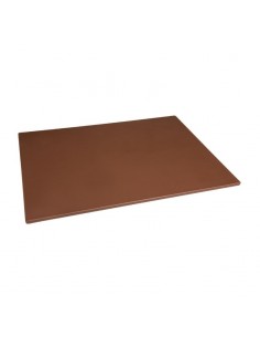 Hygiplas Low Density Brown Chopping Board Large