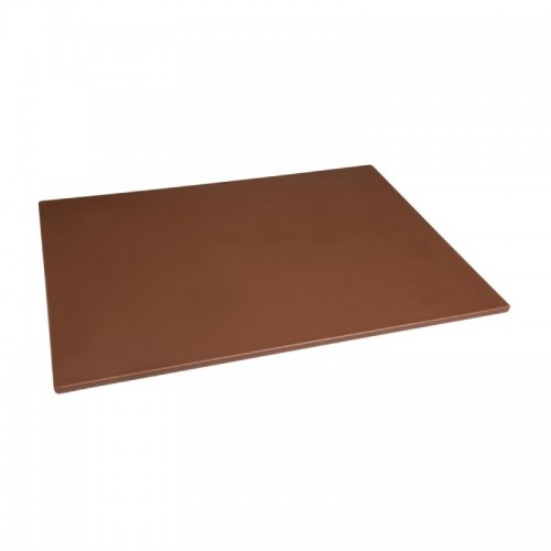 Hygiplas Low Density Brown Chopping Board Large
