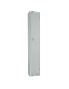 Elite Lockers Elite Single Door Coin Return Locker Grey