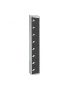 Elite Lockers Elite Eight Door Electronic Lock with Sloping Top