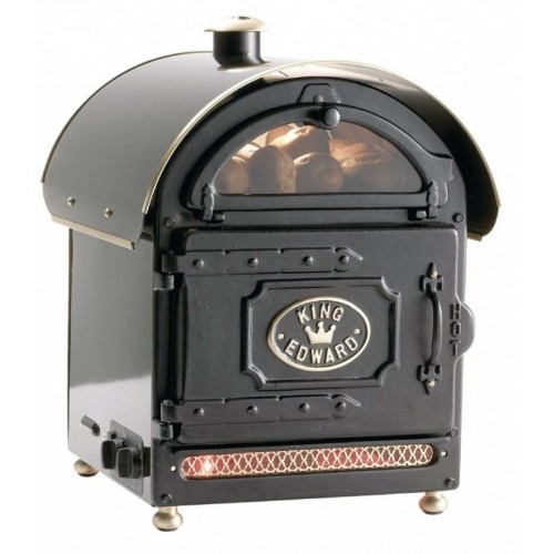 King Edward PB1FV/BLK Small Potato Baker In Black - F455-BK