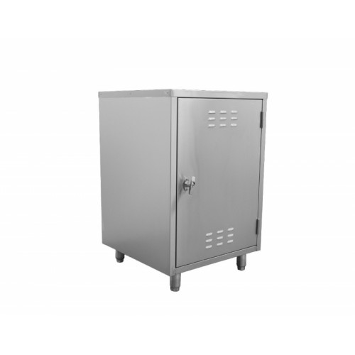 Parry Healthcare HC-COSHS900 Single Door Stainless Steel Cupboar