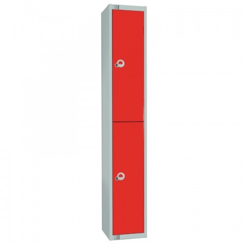 Elite Lockers Elite Double Door Coin Return Locker with Sloping