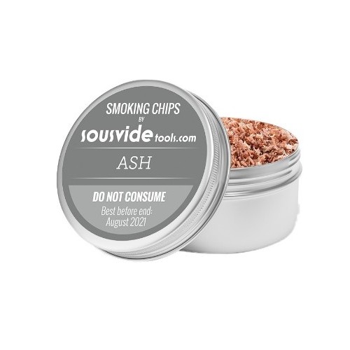 SousVideTools SVT-CHIPASH Ash Wood Chips 250ml Container