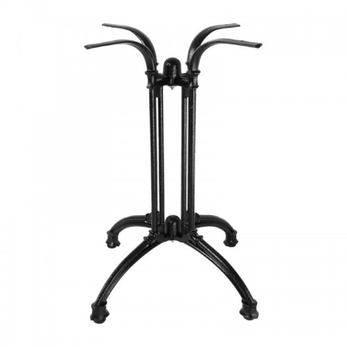 Bolero Cast Iron Decorative Brasserie Table Leg Base