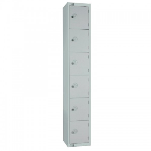 Elite Lockers Elite Six Door Electronic Combination Locker with