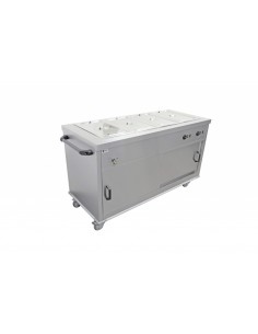 Parry Healthcare HC-HOT15BM Hot Cupboard With Bain Marie Top