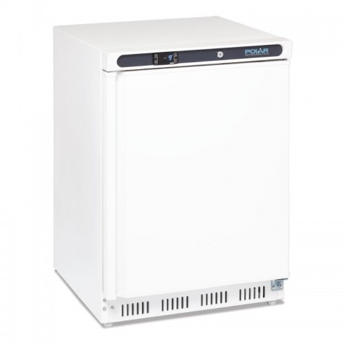 Polar Undercounter Freezer White 140 Ltr