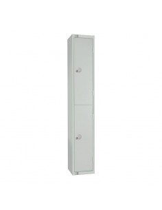 Elite Lockers Elite Double Door Coin Return Locker with Sloping