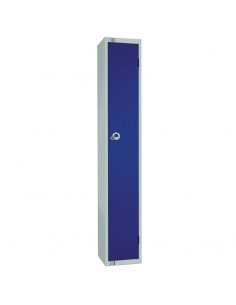 Elite Lockers Elite Single Door Coin Return Locker Blue