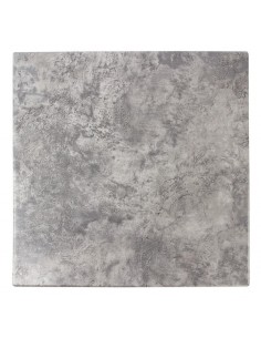 Werzalit Pre-drilled Square Table Top Concrete 700mm