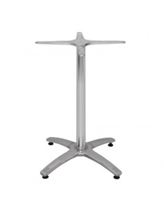 Bolero Aluminium Four Leg Table Base