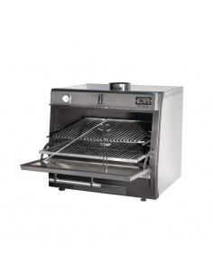 Pira 90 50 LUX Stainless Steel Charcoal Oven - GP553