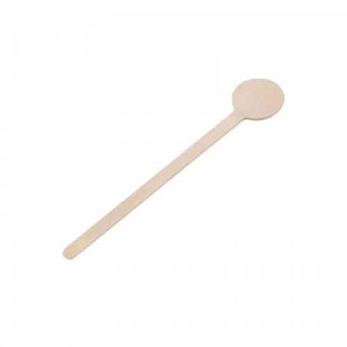 Fiesta Green Biodegradable Wooden Cocktail Stirrers 100mm