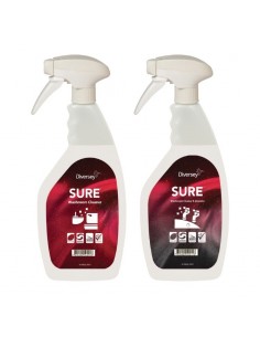 SURE Washroom Cleaner  Cleaner and Descaler Refill Bottles 750ml (6 Pack)