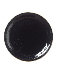 Steelite Craft Liquorice Coupe Plates 203mm