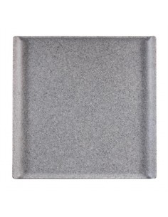 Churchill Melamine Square Trays Granite 303mm