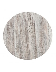 Werzalit Pre-drilled Round Table Top Montpelier 700mm