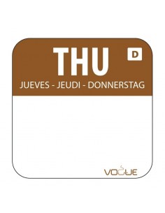 Dissolvable Food Rotation Labels Thursday