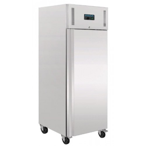 Polar Heavy Duty Single Door Fridge Stainless Steel 650Ltr