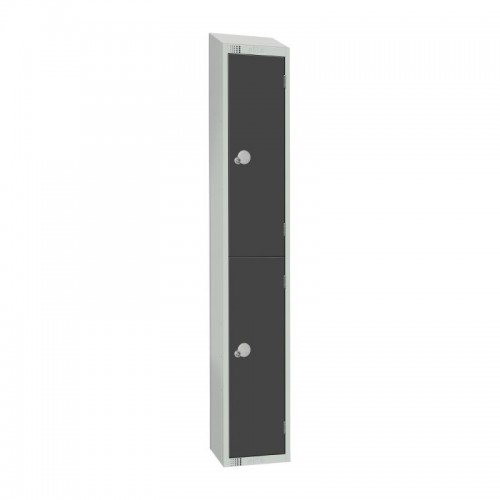 Elite Lockers Elite Double Door Coin Return Locker with Sloping