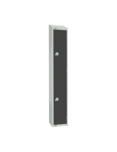 Elite Lockers Elite Double Door Coin Return Locker with Sloping