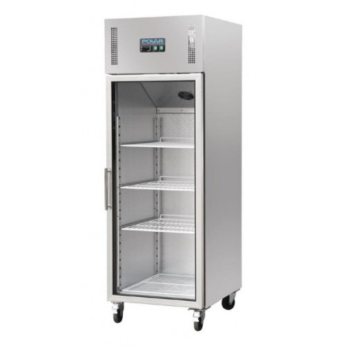 Polar Upright Glass Door Gastro Refrigerator 600Ltr