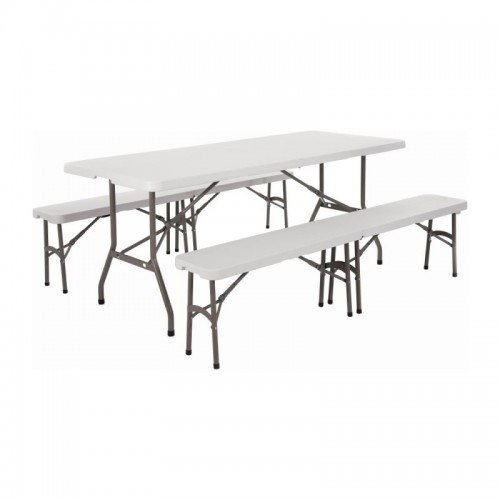 Bolero Special Offer Bolero 6ft Centre Folding Table with Two Fo