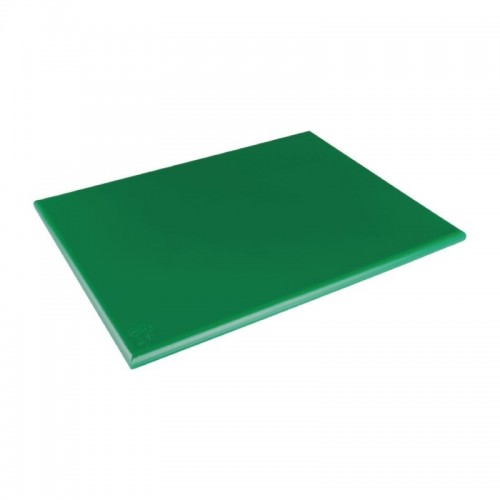 Hygiplas Extra Thick Low Density Green Chopping Board Large