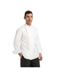 Chef Works Madrid Unisex Chef Jacket White 34