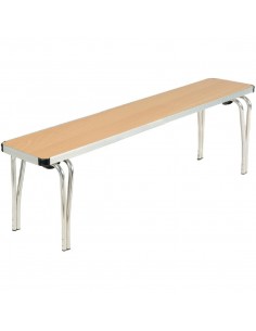 Gopak Contour Stacking Bench Beech Effect 4ft