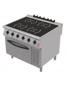 Falcon F900 Induction Range with Fan Assisted Oven on Feet i91105C