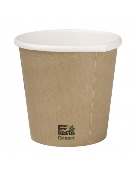 Fiesta Green Compostable Espresso Cups Single Wall 113ml / 4oz x