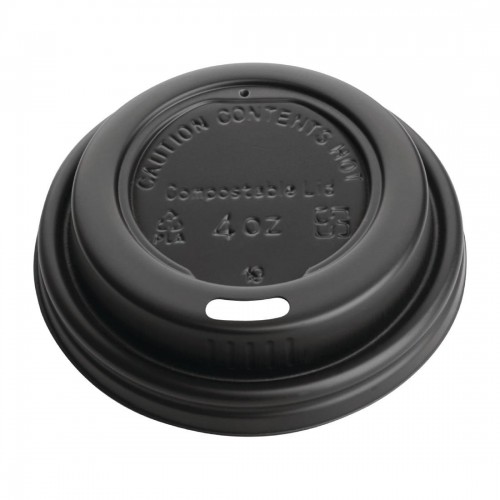 Fiesta Green Compostable Espresso Cup Lids 113ml / 4oz x 50