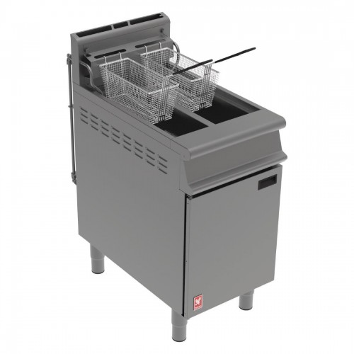 Falcon Free Standing Natural Gas Filtration Fryer With Feet G3845F