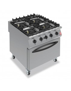 Falcon F900 Four Burner Oven Range on Castors Propane Gas G9184