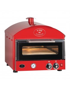 King Edward Pizza King Oven PK1 Red