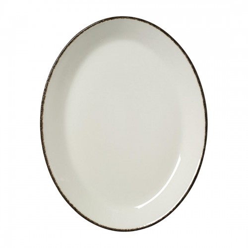 Steelite Charcoal Dapple Oval Coupe Plates 280mm