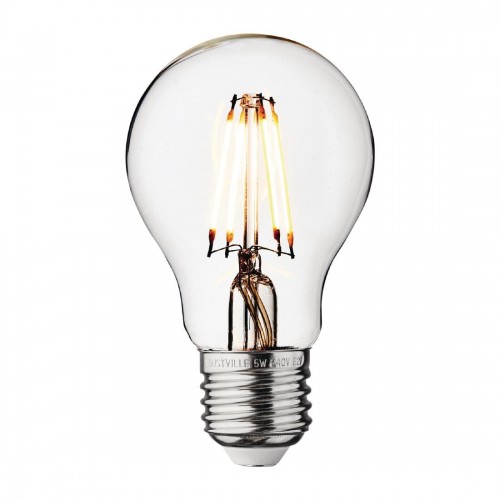Industville Vintage LED Filament Bulb Classic Edison Screw Clear 5W