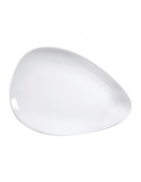 Churchill Super Vitrified Discover Tear Plates White 292mm - CY1