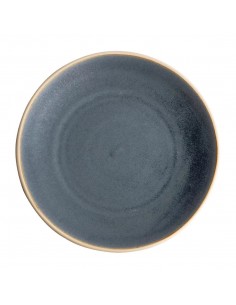 Olympia Canvas Concave Plate Blue Granite 270mm