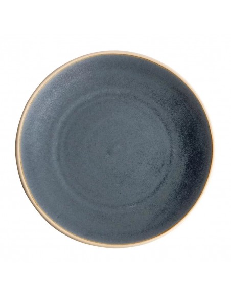 Olympia Canvas Concave Plate Blue Granite 270mm