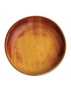 Olympia Canvas Coupe Bowl Sienna Rust 230mm