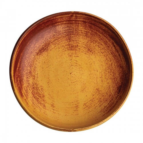 Olympia Canvas Coupe Bowl Sienna Rust 230mm