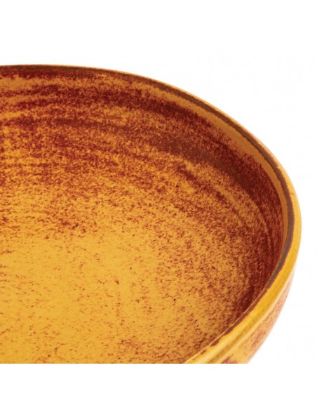 Olympia Canvas Coupe Bowl Sienna Rust 230mm