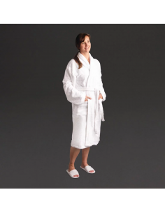 Eco Robe, Bathrobes White - Large