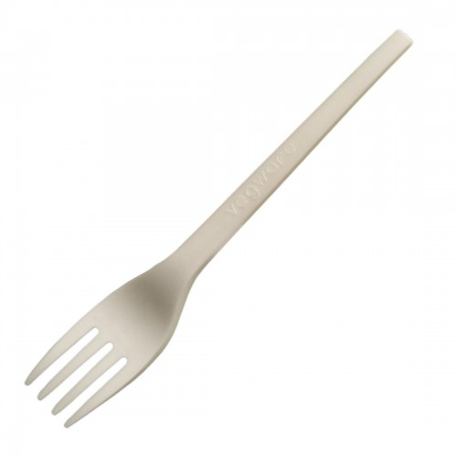 Vegware Compostable CPLA Forks White