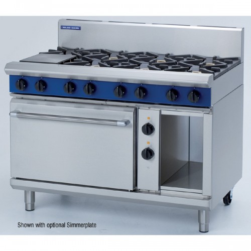 Blue Seal Evolution GE508D-P 1200mm 8 Burner LPG Gas Electric Static Oven - Single phase