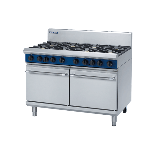 Blue Seal Evolution G528D-P 1200mm 8 Burner LPG Gas Double Static Oven - GK367-P